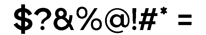 Etermal Medium Font OTHER CHARS