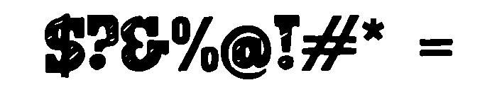 Eternal_Curse Font OTHER CHARS