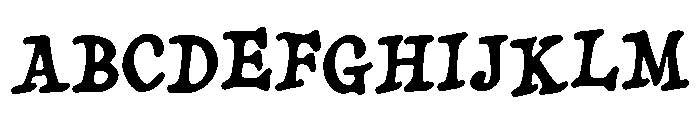 Eternal_Quill Font UPPERCASE