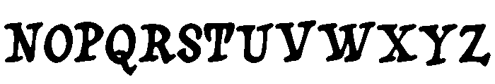 Eternal_Quill Font UPPERCASE