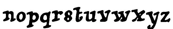 Eternal_Quill Font LOWERCASE