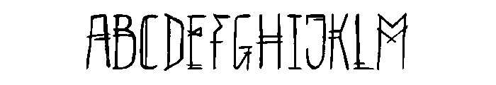 Eternum Strokes FONT