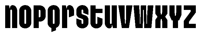 Etgea Bold Font LOWERCASE