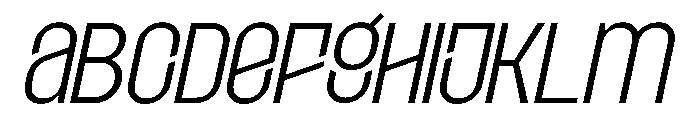 Etgea Light Italic FONT
