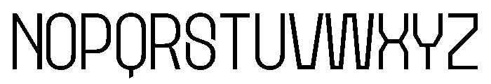 Etgea Light Font UPPERCASE