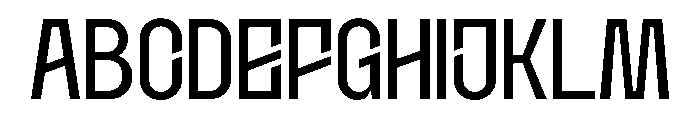 Etgea Font UPPERCASE