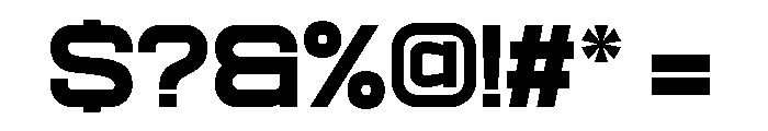 Ethere S Futuristic Font OTHER CHARS