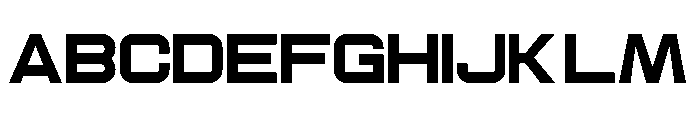 Ethere S Futuristic Font UPPERCASE