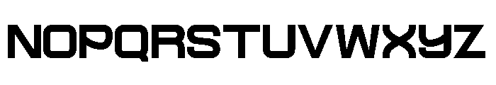 Ethere S Futuristic Font UPPERCASE