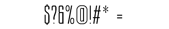 Ethere S Headline Font OTHER CHARS