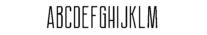 Ethere S Headline Font UPPERCASE