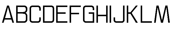 Ethere S Text Font UPPERCASE