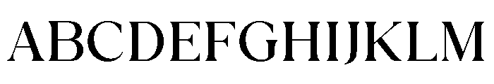 Ethereal Glamour Regular Font UPPERCASE