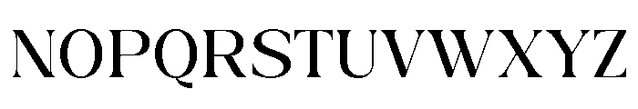 Ethereal Glamour Regular Font UPPERCASE