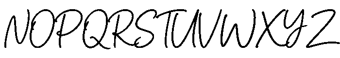 Ethereal Reverelle Font UPPERCASE