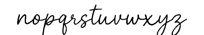Ethereal Reverelle Font LOWERCASE