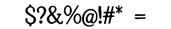 Ethereal_Serif Font OTHER CHARS