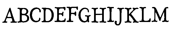 Ethereal_Serif Font UPPERCASE