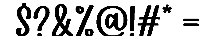 Ethernity Font OTHER CHARS