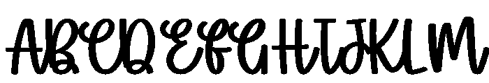 Ethernity Font UPPERCASE