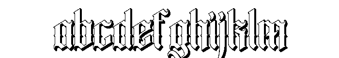 Ethoris Extrude FONT