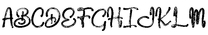 Etnic Sanskuy Font UPPERCASE