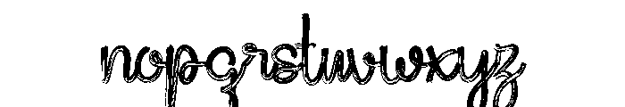Etnic Sanskuy Font LOWERCASE