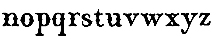 Etrog Font LOWERCASE