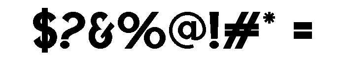 Etyago Font OTHER CHARS