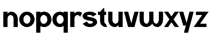 Etyago Font LOWERCASE