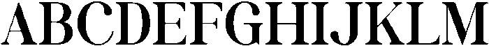 ET BRAVEL Regular otf (400) Font UPPERCASE