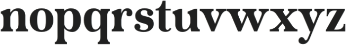 ET Emilia Grace Regular otf (400) Font LOWERCASE