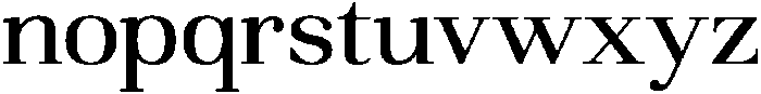 ET Gildera Regular otf (400) Font LOWERCASE