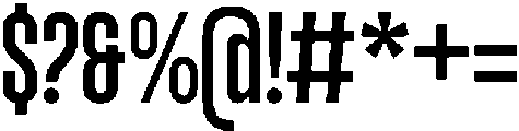 ET JURGEN Regular otf (400) Font OTHER CHARS