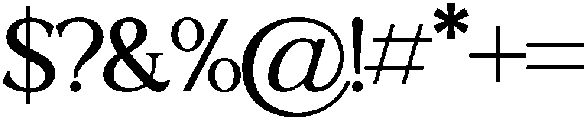 ET Kaliena Regular otf (400) Font OTHER CHARS