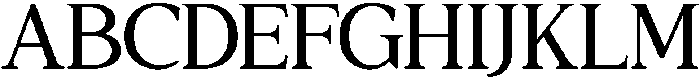 ET Kaliena Regular otf (400) Font UPPERCASE