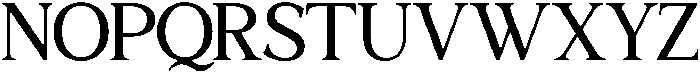 ET Kaliena Regular otf (400) Font UPPERCASE