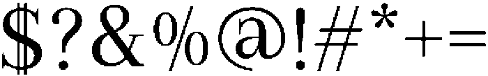 ET Sovane Regular otf (400) Font OTHER CHARS