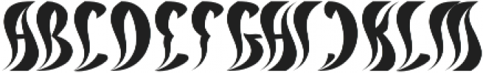 ETERNAL FLAME Italic otf (400) Font UPPERCASE