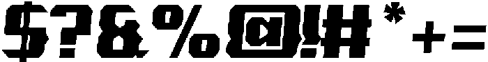 ETR otf (400) Font OTHER CHARS