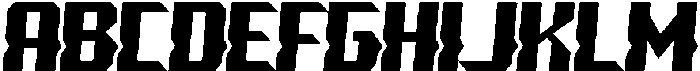 ETR otf (400) Font UPPERCASE