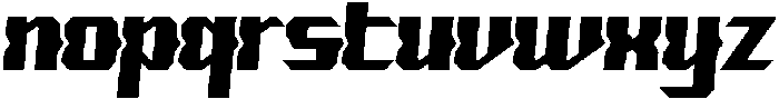 ETR otf (400) Font LOWERCASE
