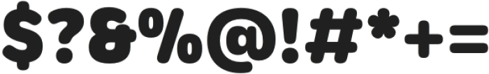 Etenira Black otf (900) Font OTHER CHARS