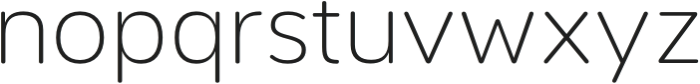 Etenira Extra Light otf (200) Font LOWERCASE