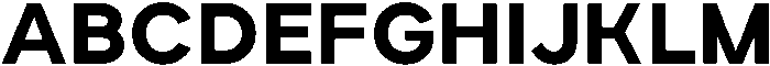 Etermal Bold otf (700) Font UPPERCASE
