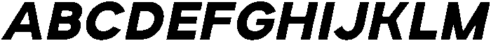 Etermal Extra Bold Italic otf (700) Font UPPERCASE