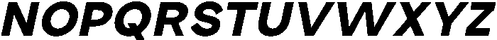 Etermal Extra Bold Italic otf (700) Font UPPERCASE