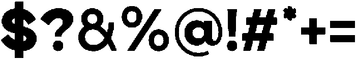 Etermal Extra Bold otf (700) Font OTHER CHARS
