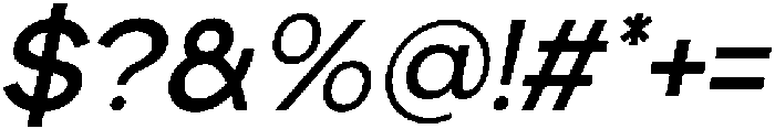 Etermal Italic otf (400) Font OTHER CHARS
