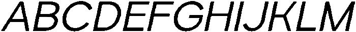 Etermal Light Italic otf (300) Font UPPERCASE